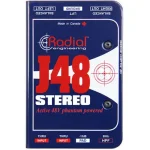 קופסאת DI אקטיבית סטריאופונית Radial J48 Stereo