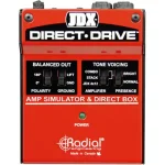 מדמה מגברים Radial JDX Direct Drive עם DI מובנה
