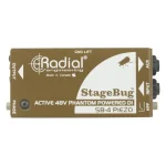 קופסאת DI אקטיבית Radial SB-4 Piezo ייעודית לפיקאפי פיאזו