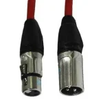 כבל XLR / DMX אדום Next-Pro Basic DMX Red