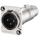 מתאם XLR זכר לנקבה Roxtone RA3XMFD