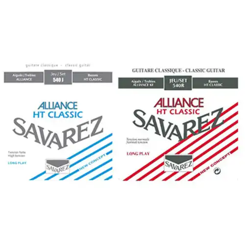 SAVAREZ-AL-540_31102021154634 מיתרים לקלאסית Savarez Alliance 540 במתחים שונים – תמונה 1