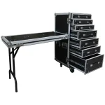 קייס עם 7 מגירות ושולחן מתקפל Speed Case C-7 Drawers