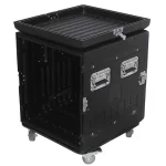 קייס 12U מפלסטיק יצוק Speed Case C PE-12U עם גלגלים