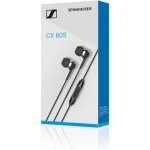 ⁦אוזניות In ear חוטיות Sennheiser CX 80S עם מיקרופון⁩ – תמונה ⁦2⁩