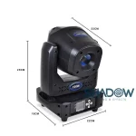 ⁦פנס מובינג ספוט Shadow Spot Beam 100W RGBW⁩ – תמונה ⁦4⁩
