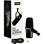 מיקרופון דינמי Shure MV7+ עם חיבור XLR ו-USB – תמונה 7