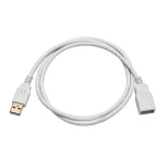 ⁦כבל מאריך USB לבן 2 מטר⁩ – תמונה ⁦2⁩