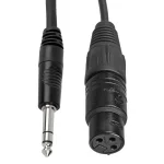כבל XLR נקבה - TRS זכר Sommer SGFG-SW