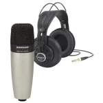 סט קונדנסר לאולפן Samson C01 + אוזניות SR850