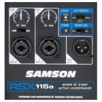 רמקול מוגבר Samson RSX115A עם ארגז עץ – תמונה 4