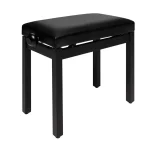 כסא פסנתר שחור Stagg PB36 בגימורים ועם מושבים שונים – תמונה 4
