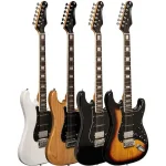 גיטרה חשמלית Stagg SES-60 בצבעים שונים