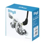 ⁦אוזניות Stagg SPM-235 TR בצבע שקוף⁩ – תמונה ⁦4⁩