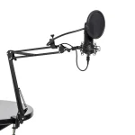 מיקרופון USB קונדנסר Stagg SUM45 Set עם זרוע שולחנית – תמונה 5