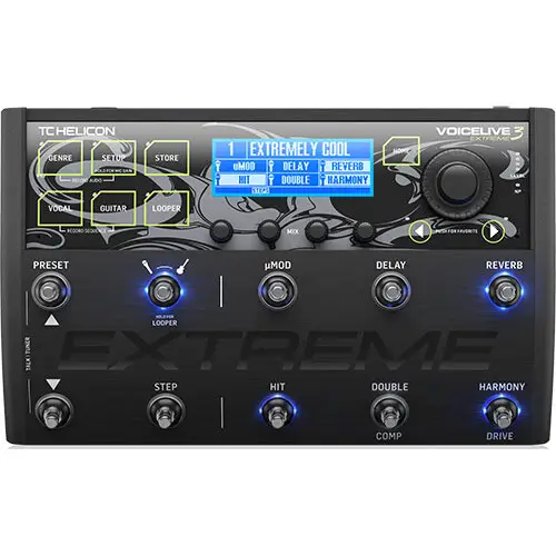 TCH-VOICELIVE3E_24082020113926 מולטי אפקט ווקאלי TC-Helicon VoiceLive 3 Extreme – תמונה 1