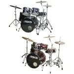 מערכת תופים Tokai Explorer Stage בצבעים שונים