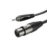 ⁦כבל XLR נקבה ל-RCA זכר באורך 1 מטר⁩ – תמונה ⁦2⁩