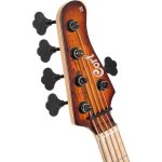 ⁦גיטרה בס 5 מיתרים Cort  GB-Fusion 5 עם קייס⁩ – תמונה ⁦3⁩