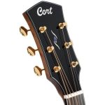 ⁦גיטרה אקוסטית מוגברת Cort Gold-A6 עם קייס⁩ – תמונה ⁦4⁩