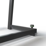 שולחן תקלוט Gravity FDJ T01 עם מעמדי לפטופ ומוניטורים – תמונה 6