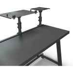 שולחן תקלוט Gravity FDJ T01 עם מעמדי לפטופ ומוניטורים – תמונה 7