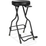 ⁦כסא נגינה Gravity FG SEAT 1 עם סטנד לגיטרה מובנה⁩ – תמונה ⁦2⁩
