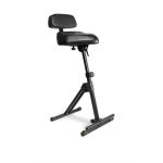 ⁦כסא נגינה Gravity FM SEAT1 BR ארגונומי עם משענת⁩ – תמונה ⁦3⁩