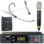 זוג מיקרופונים אלחוטיים ידני+מדונה Mipro ACT5802