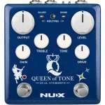 פדאל אוברדרייב כפול Nux Queen of Tone