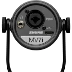 מיקרופון דינמי עם כרטיס קול מובנה Shure MV7i – תמונה 3