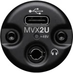 כרטיס קול Shure MVX2U קומפקטי למיקרופון – תמונה 5