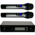 זוג מיקרופונים אלחוטיים UMT UHF5100+5000HHM