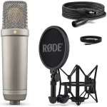 מיקרופון קונדנסר Rode NT1 5th Gen עם XLR ו-USB – תמונה 4