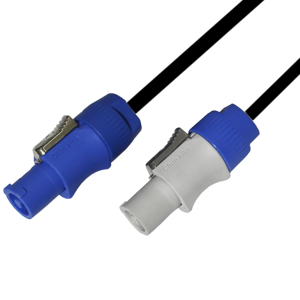 POWERCON-POWERCON-1 כבל Powercon לתאורה Roxtone Powercon באורכים שונים – תמונה 1