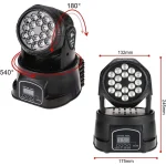 ⁦פנס חכם מובינג לד Shadow PL-14A 18X3 RGBW⁩ – תמונה ⁦8⁩