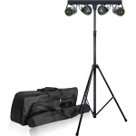 סט תאורה תומס לד ולייזר Shadow PL-31E עם סטנד ותיקים