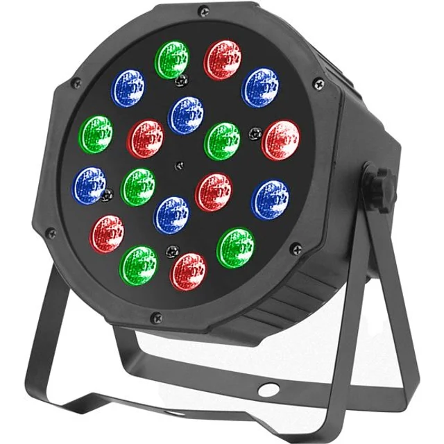 SHADOW-PL62-1 פנס תומס לד Shadow PL-62 18X1W RGB – תמונה 1