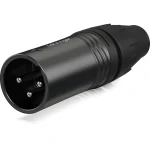 מחבר XLR זכר להלחמה Behringer X3M-BK – תמונה 3