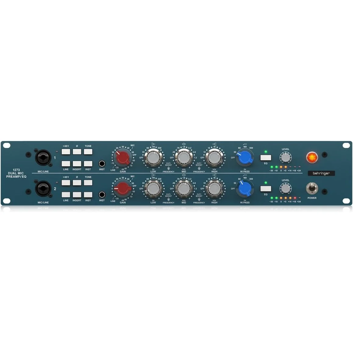 BEH-1273-2 פריאמפ סטריאופוני Behringer 1273 – תמונה 1