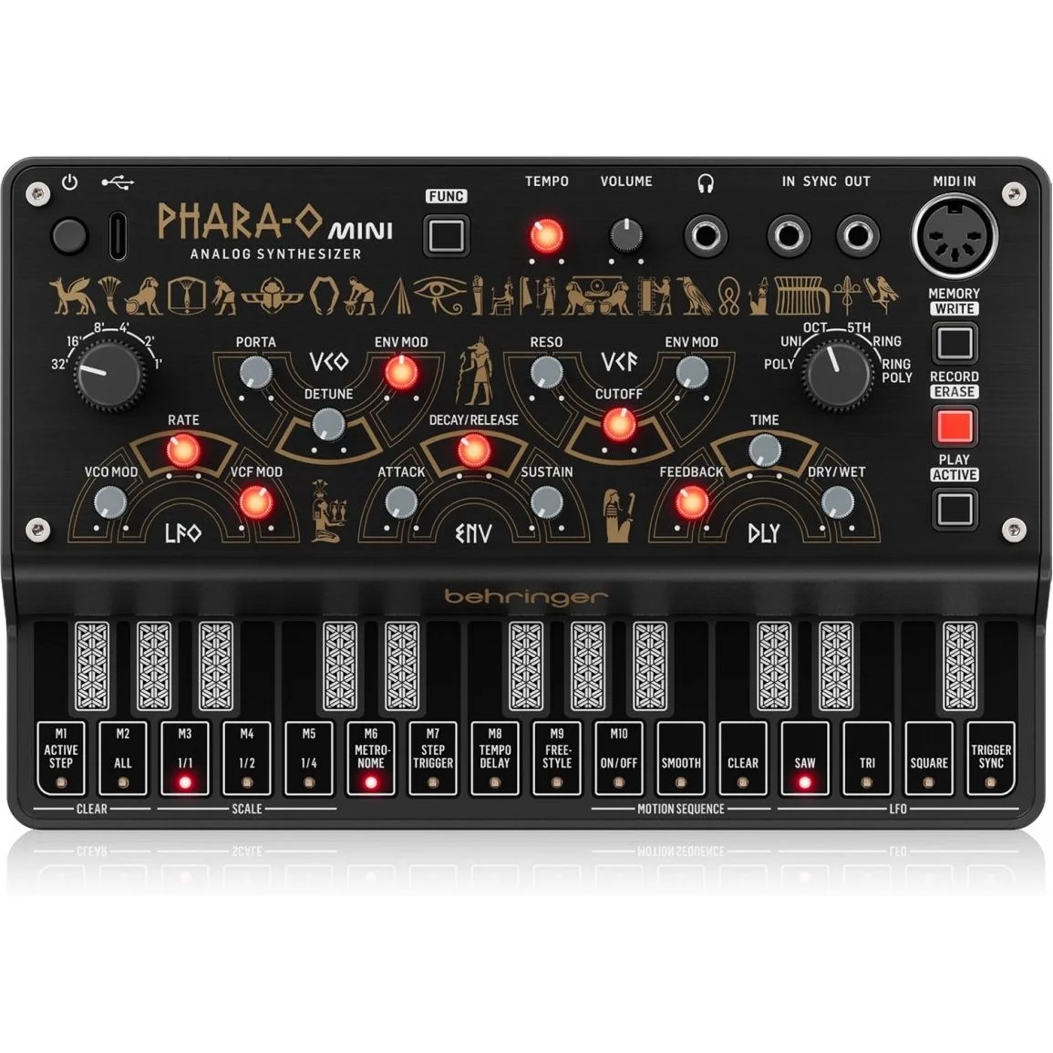BEH-PHARAOMINI-2 מיני סינתיסייזר Behringer PHARA-O MINI – תמונה 1