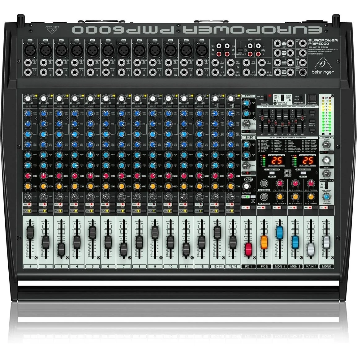 BEH-PMP6000-1 מיקסר מוגבר Behringer PMP6000 – תמונה 1