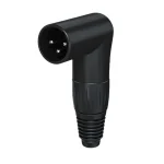 מחבר XLR זכר זויתי Behringer X3MR-BK