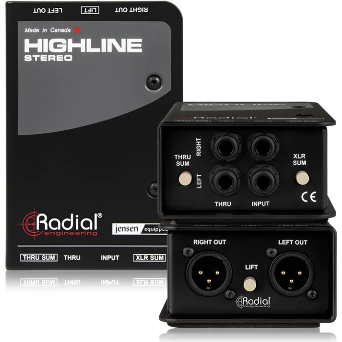 Highline-Stereo-Thumb-768x768 מבודד סיגנל פסיבי ו-DI סטריאו Radial Highline Stereo – תמונה 1