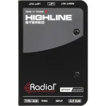 מבודד סיגנל פסיבי ו-DI סטריאו Radial Highline Stereo – תמונה 2