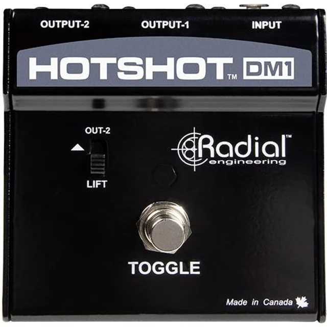 RDL-DM1-1 פדל בורר מיקרופון Radial HotShot DM-1 לטוקבק – תמונה 1