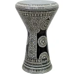 דרבוקה מקצועית Gawharet El Fan DB-23103 עור 23 ס"מ
