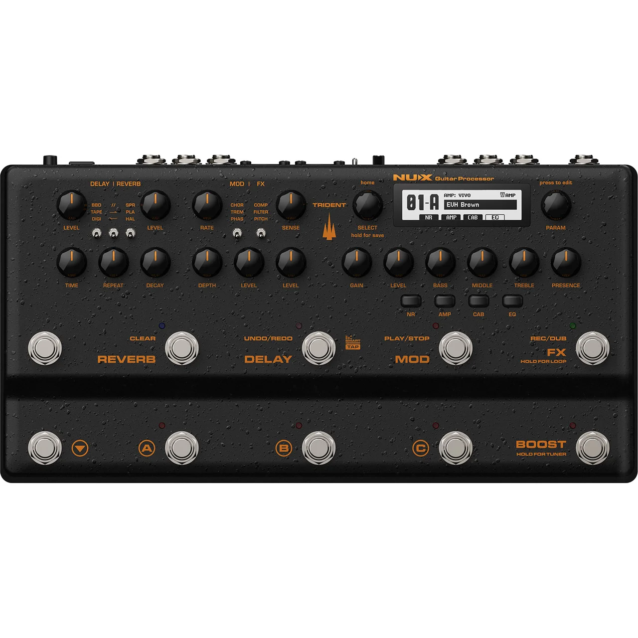 TRIDENT_W_01 מולטי אפקט לגיטרה Nux NME-5 Trident – תמונה 1